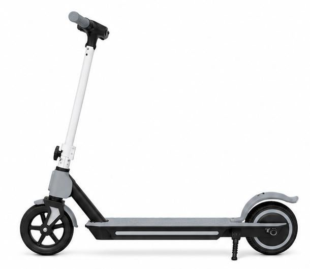 Elektrische Kinderstep Grijs 15 km/u, 20 km Bereik & LED, Ophalen of Verzenden, Nieuw, Overige typen