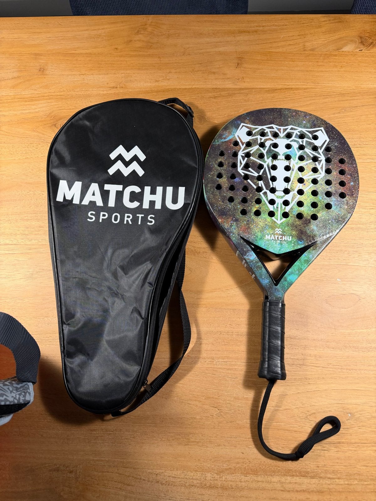 Matchu Sports Padel Racket met Opbergtas, Sport en Fitness, Ophalen of Verzenden, Zo goed als nieuw, Padelracket