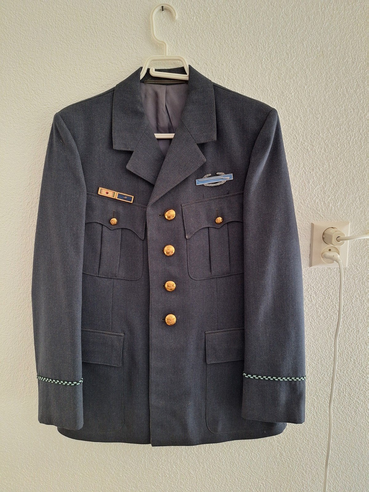 DT jas Klu Adjudant, Ophalen of Verzenden, Luchtmacht, Nederland, Kleding of Schoenen