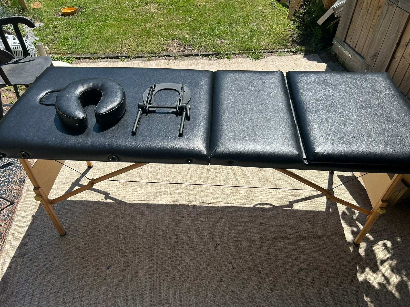 Massage tafel maasagetafel uitvouwbaar compleet, Sport en Fitness, Massageproducten, Ophalen, Zo goed als nieuw, Massagetafel
