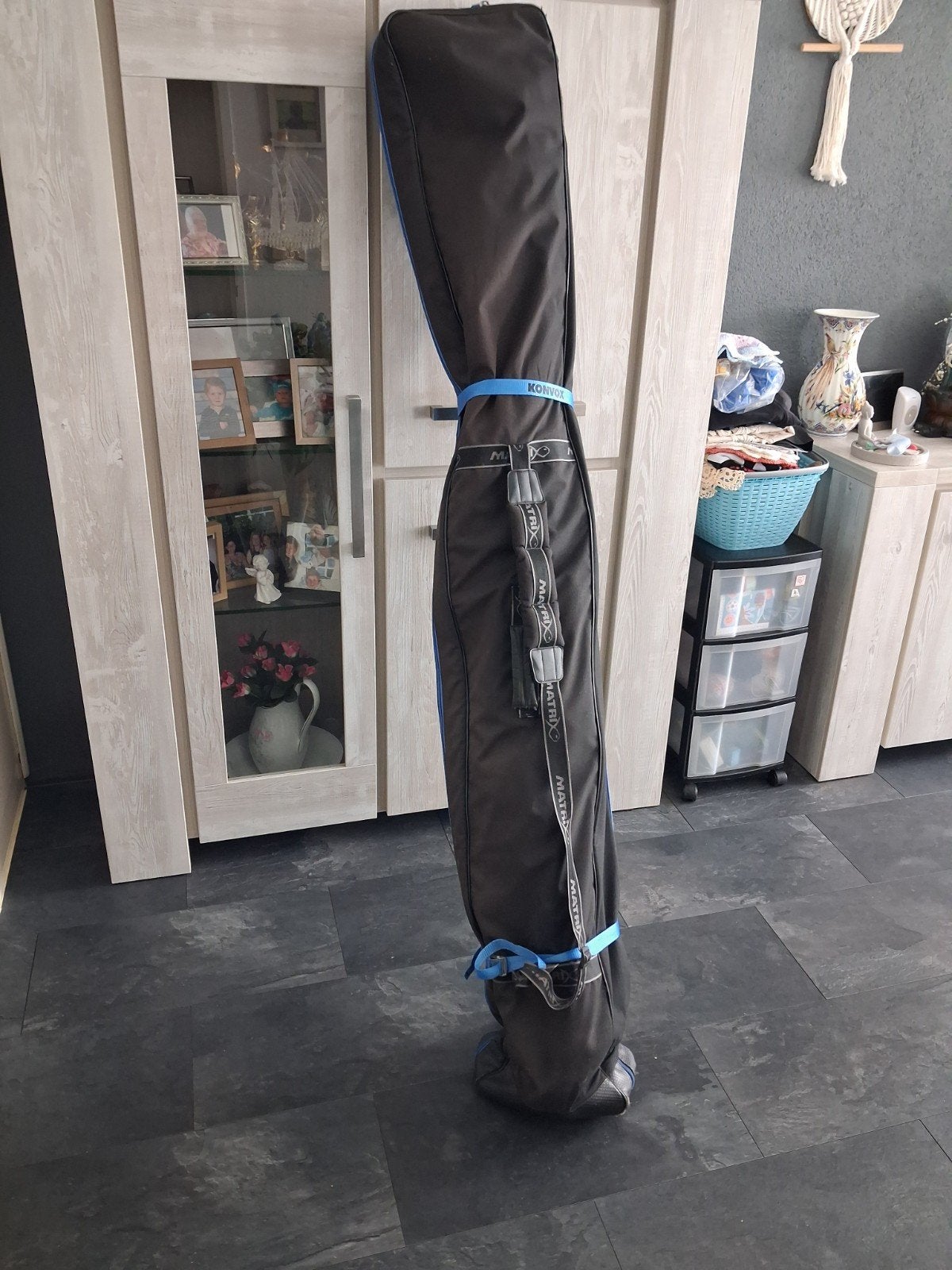 Cresta centurion P895 10meter + cupset ,foudraal., Watersport en Boten, Ophalen, Zo goed als nieuw, Vaste hengel