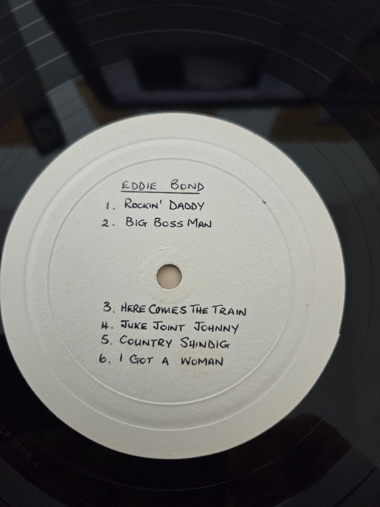 Eddie Bond  10 inch proefpersing. Rockabilly.  zeldzaam, Inclusief binnenhoes, Ophalen, Gebruikt, 10 inch