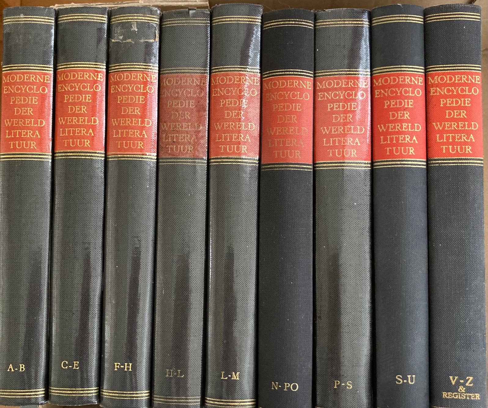 Moderne encyclopedie der wereldliteratuur, Boeken, Encyclopedieën, Ophalen, Gelezen, Overige onderwerpen, Complete serie