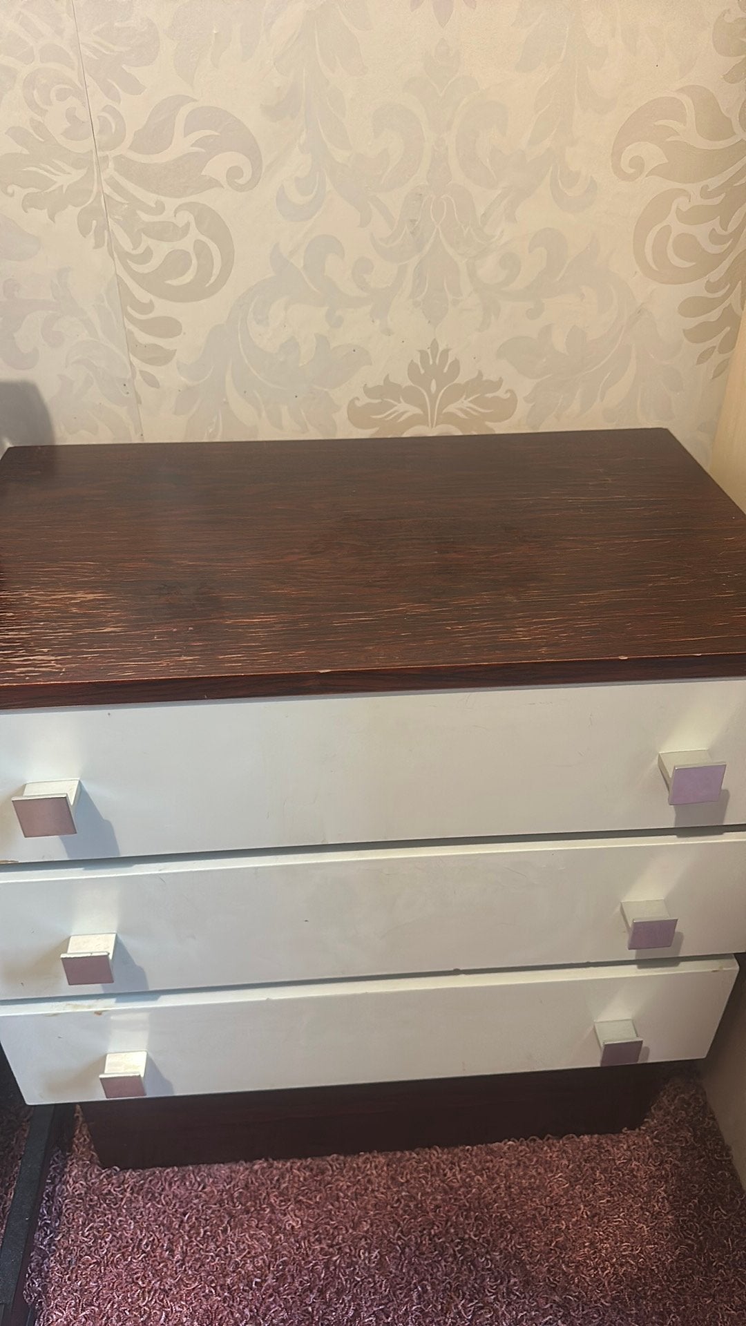 Drawers Brown x White, Ophalen, Zo goed als nieuw, 25 tot 50 cm, Minder dan 100 cm