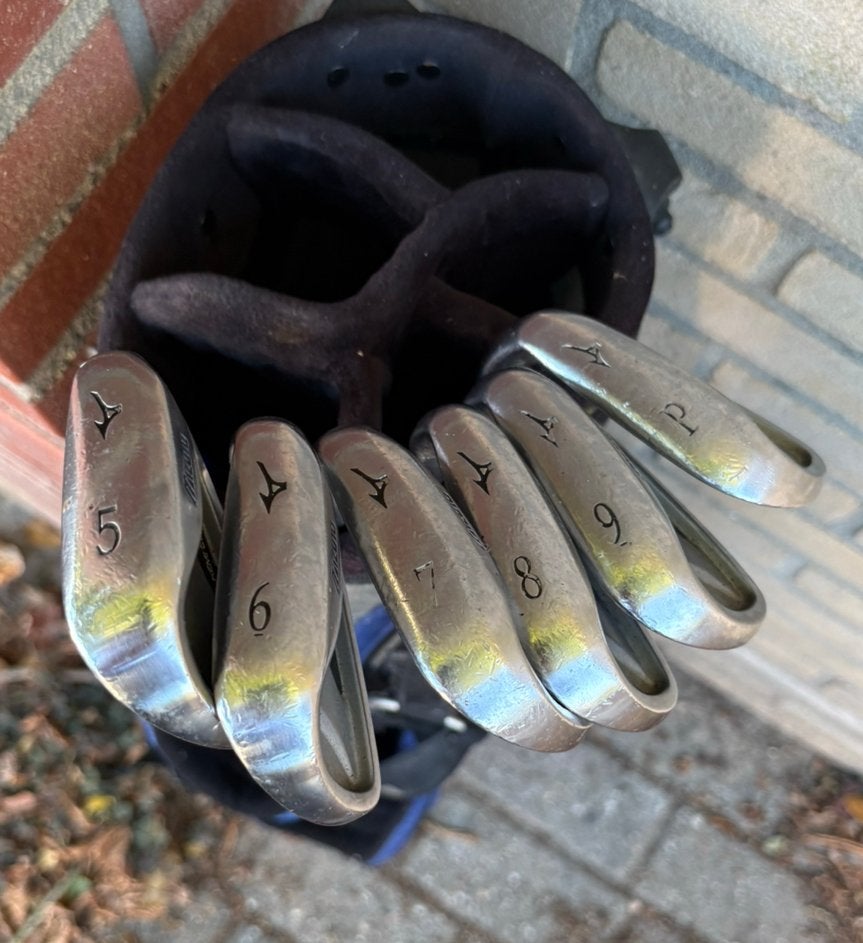 Mizuno MX-25 Hemi Cog 5-9 & P - Exsar IS2 Graphite shaft, Ophalen, Gebruikt, Club, Mizuno