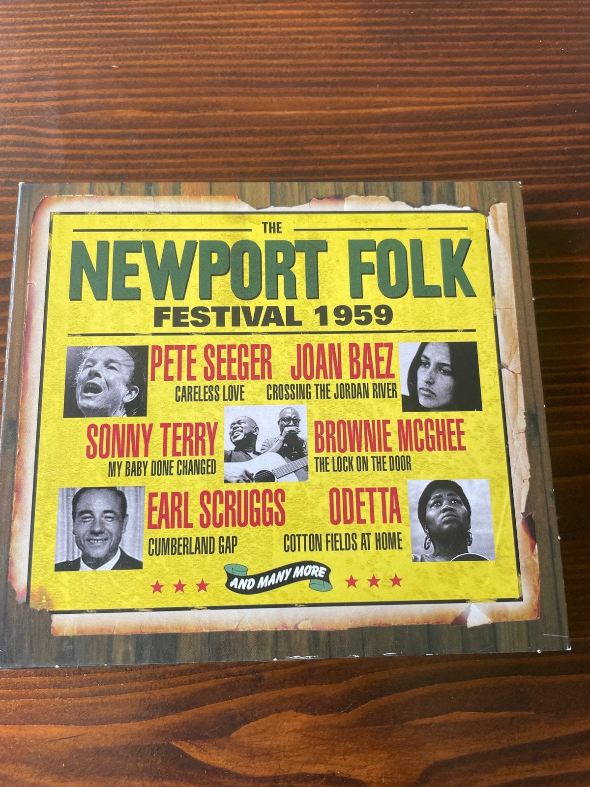 The Newport Folk Festival 1959 - 3 CD Boxset, Ophalen of Verzenden, Zo goed als nieuw, Boxset, Inclusief doosje