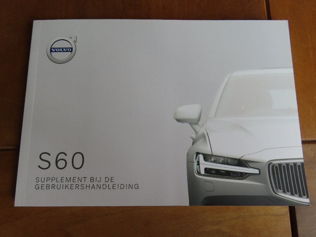 Instructieboek Volvo S60 2020, nieuw!, Ophalen of Verzenden