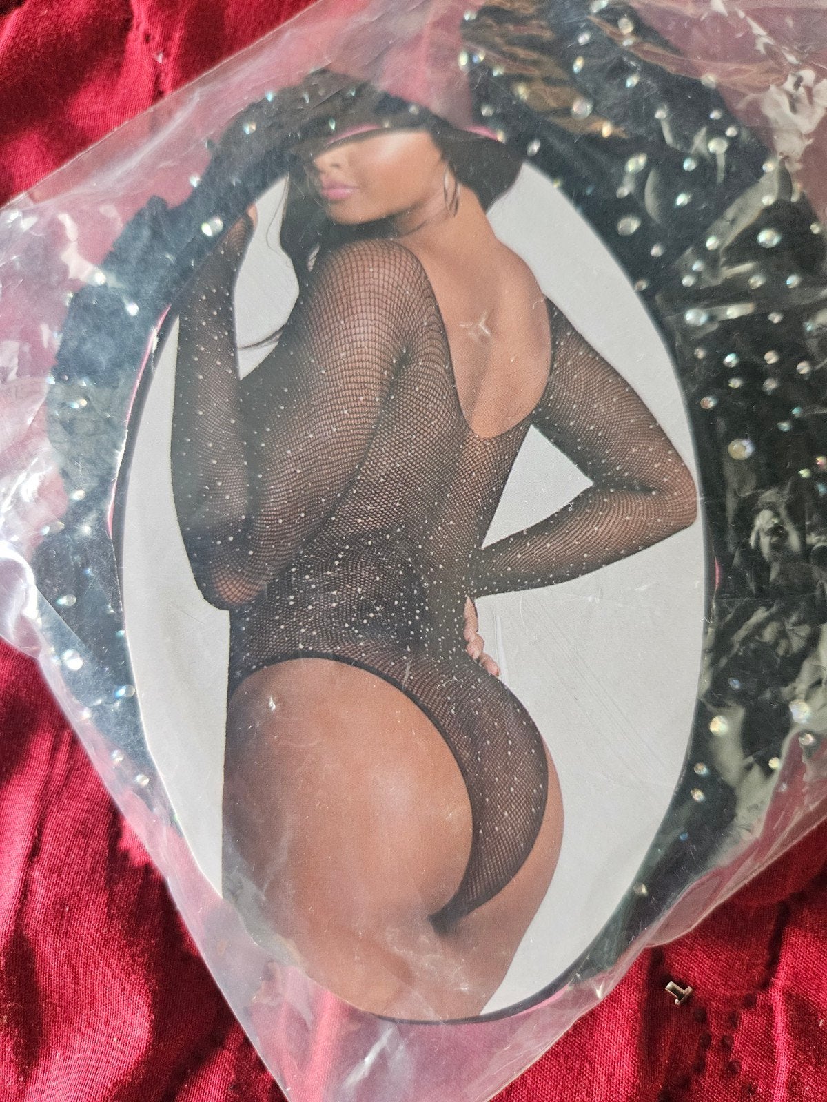 Nieuw Zwart Glitter Rhinestone Body Rave / Festival / Party, Ophalen of Verzenden
