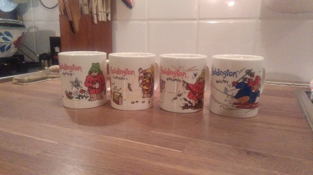 Paddington bekers  4 seizoenen, Overige merken, Nieuw, Ophalen of Verzenden, Overige stijlen