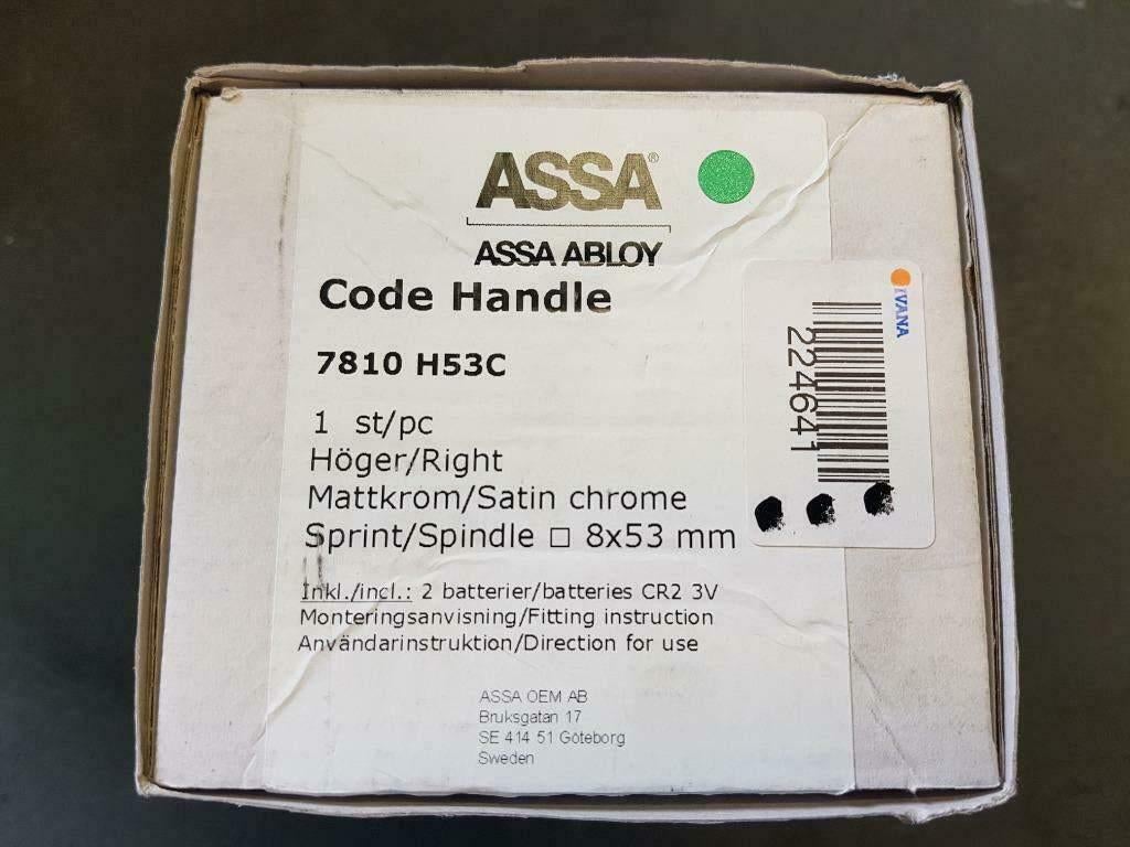 Raamkruk Lips/Assa Abloy 7810 H53C met code raamboompje axa, 75 tot 150 cm, ,, Overige typen, Nieuw