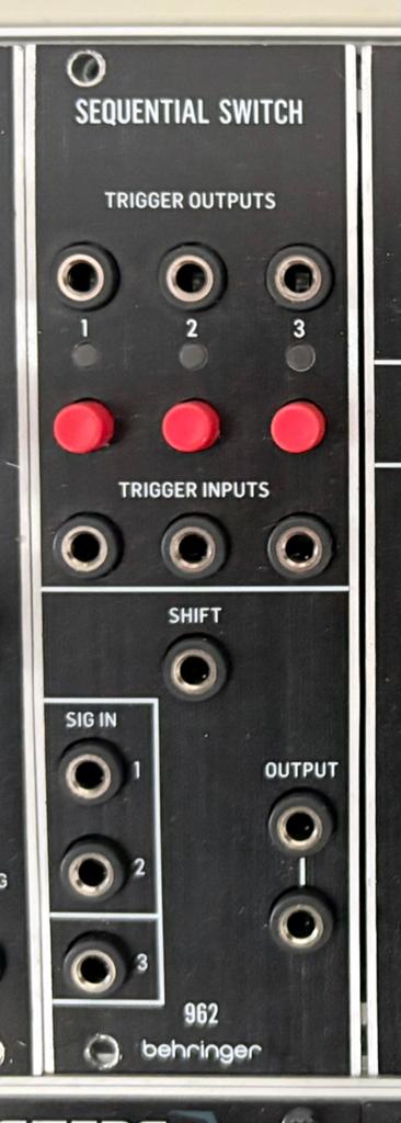 Behringer 962 Sequential Switch Module, Muziek en Instrumenten, Ophalen of Verzenden, Zo goed als nieuw, Overige merken