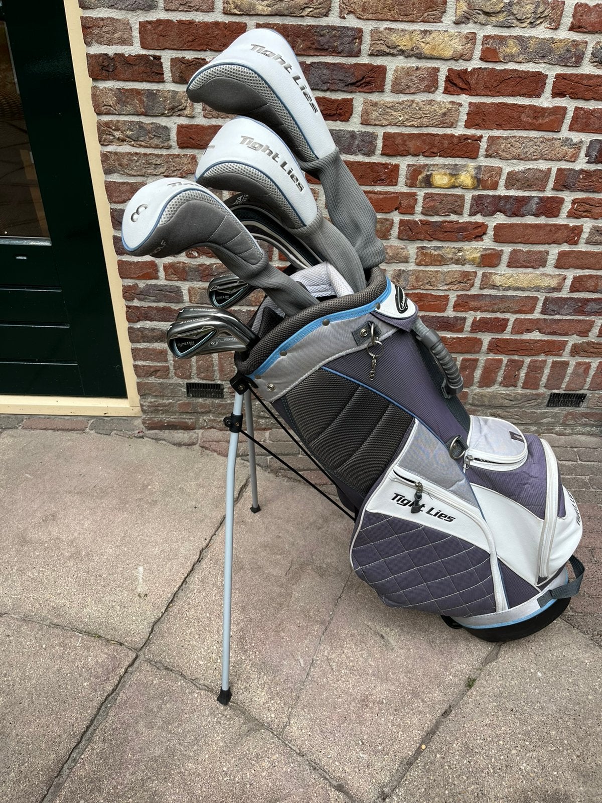 Te koop een weinig gebruikte golfset 11 clubs, Sport en Fitness, Golf, Ophalen, Zo goed als nieuw, Set