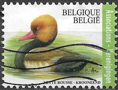 België 2018 mi.4805 vogel KROONEEND nom. verenigingen, Verzenden, Gestempeld
