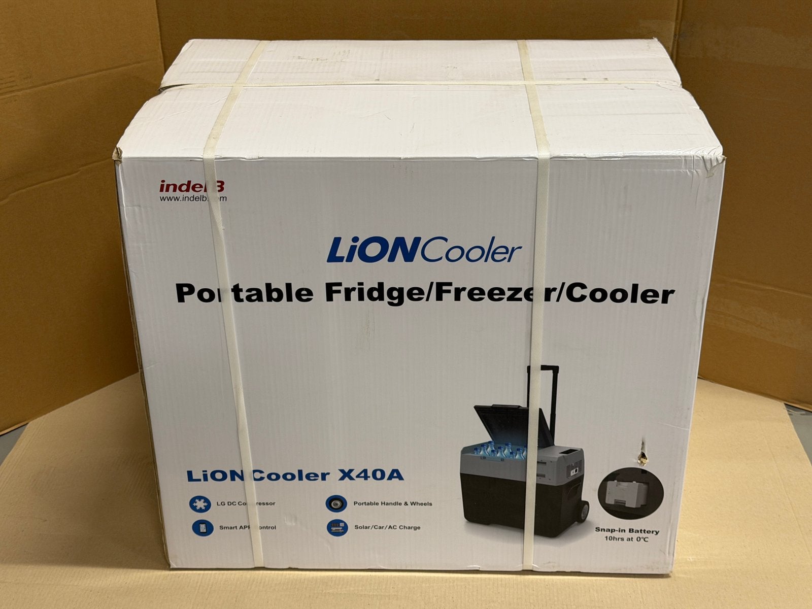 Indel B LiONCooler X40A Koel- en Vriesbox 12V/24V 40 liter, Ophalen of Verzenden, Nieuw, Elektrisch