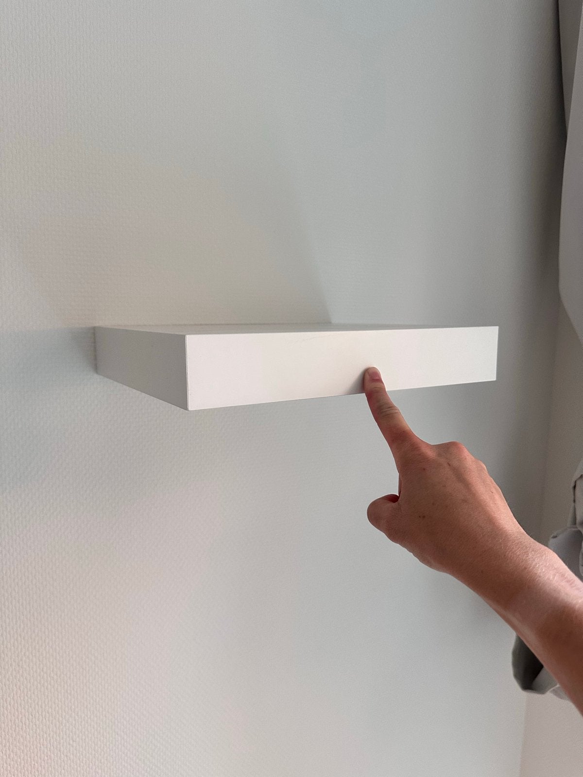 2x IKEA LACK wandplank wit, Ophalen, Zo goed als nieuw
