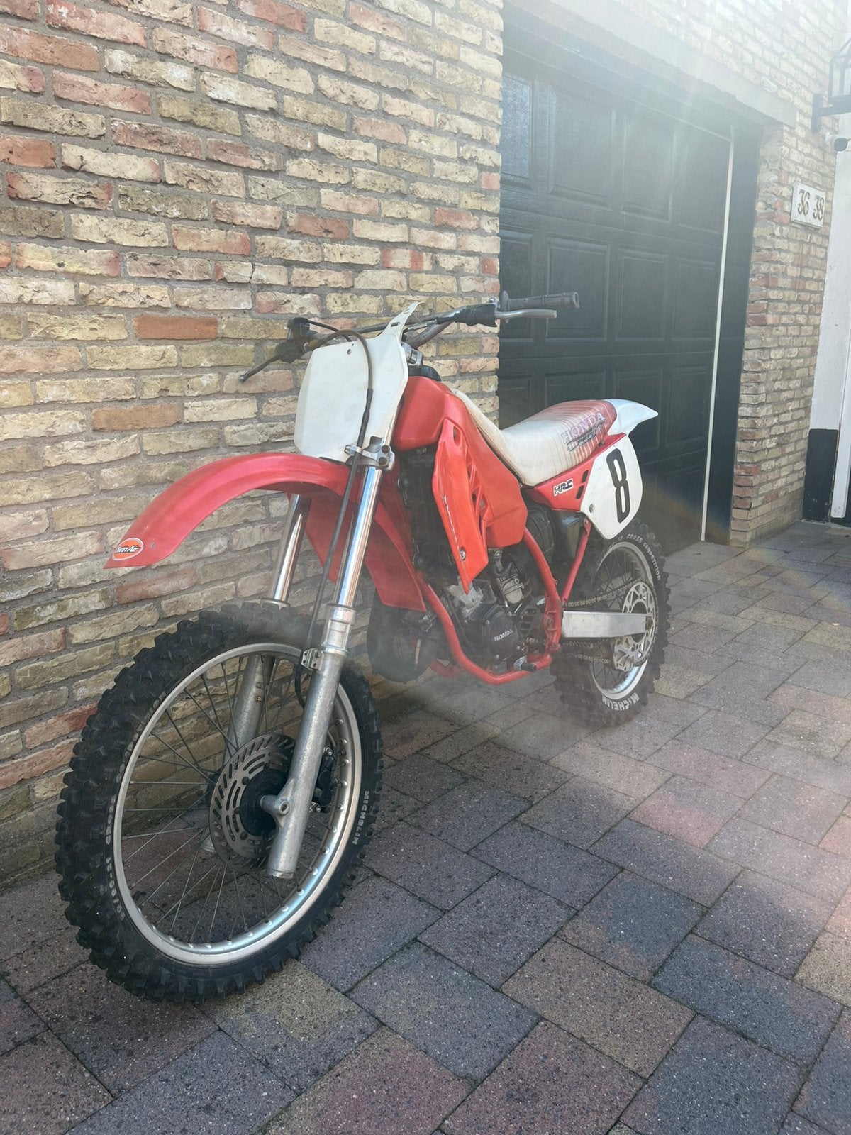 Honda cr125 1988 crossmotor, Fietsen en Brommers, Brommers | Crossbrommers, Ophalen, Honda, Gebruikt, 125 cc