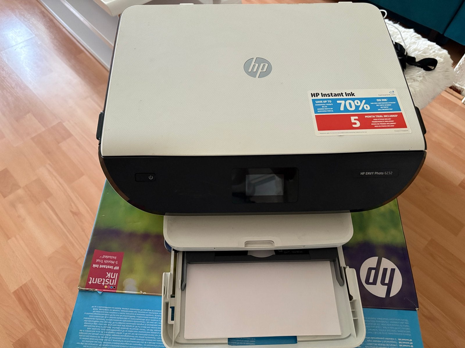 HP Envy Photo 6232 All-in-One Printer - Zo goed als nieuw, Computers en Software, Printers, Ophalen, Inkjetprinter, All-in-one
