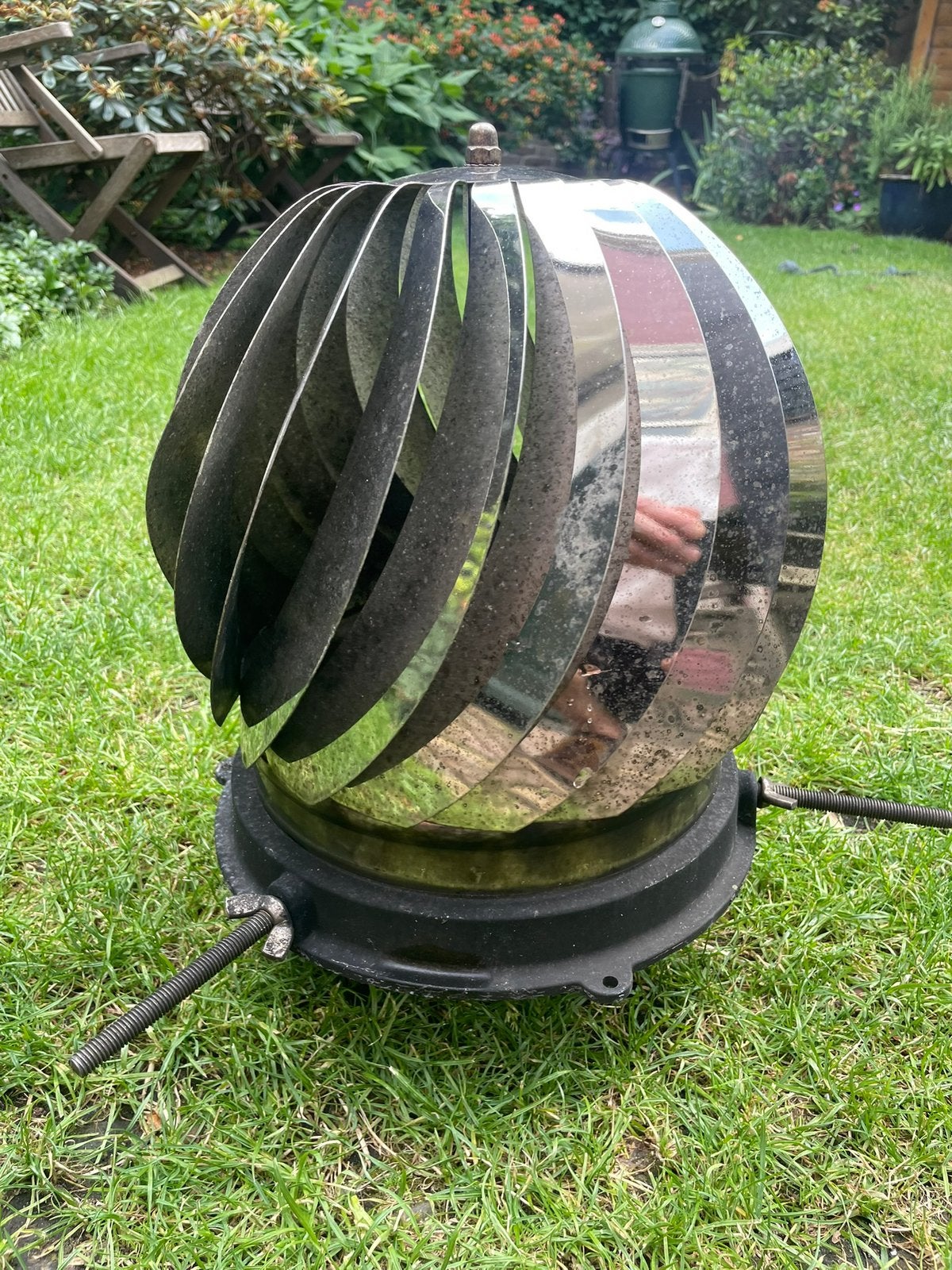 Rotovent schoorsteen kap, Huis en Inrichting, Kachels, Ophalen, Zo goed als nieuw, Hout, Houtkachel