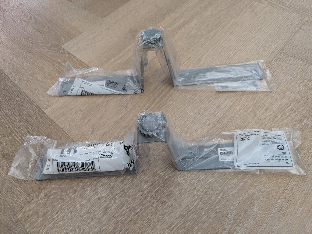 2x IKEA Besta steunpoten, Ophalen, Nieuw