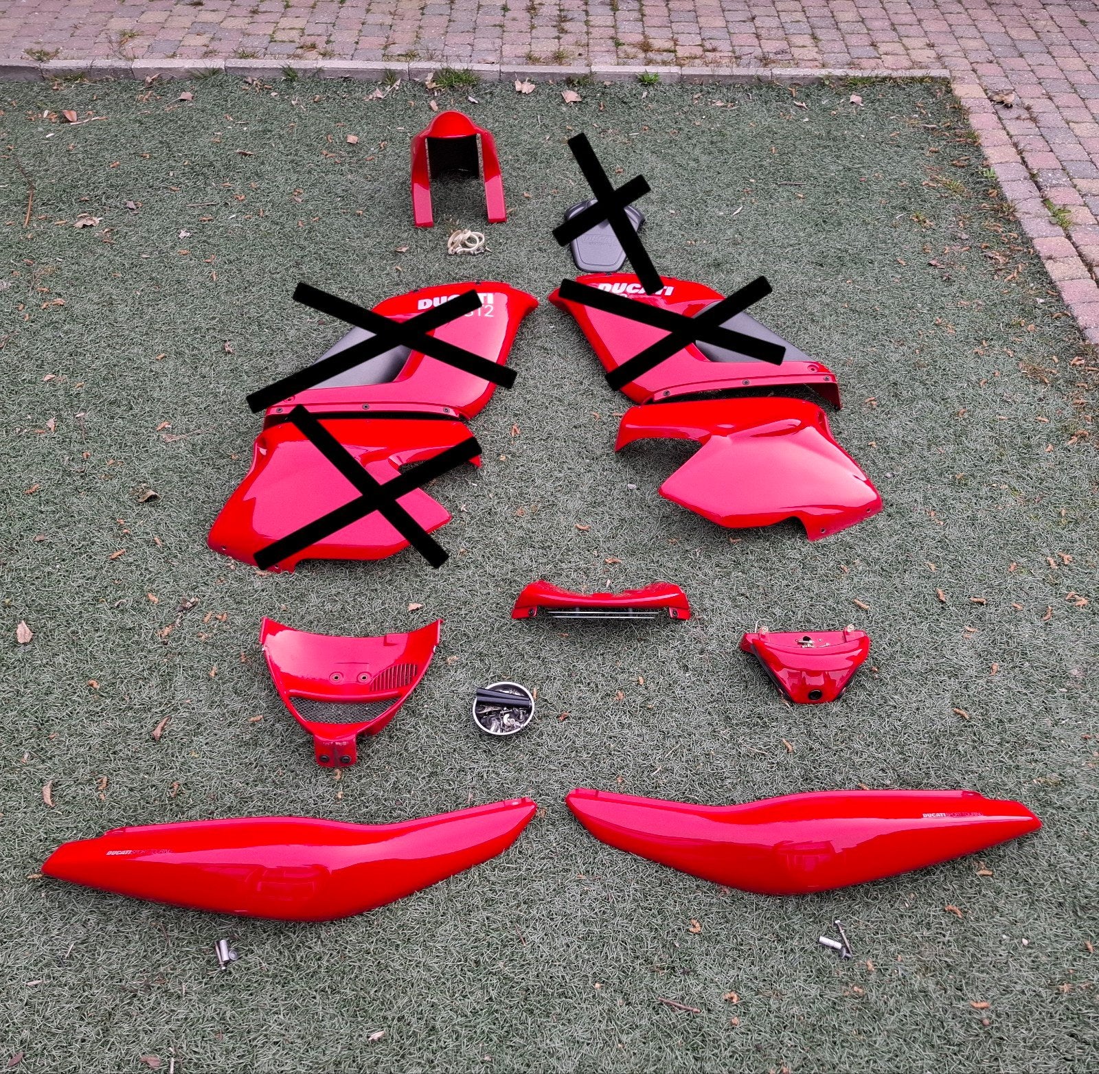 Ducati St kuip delen rood, Ophalen of Verzenden, Gebruikt