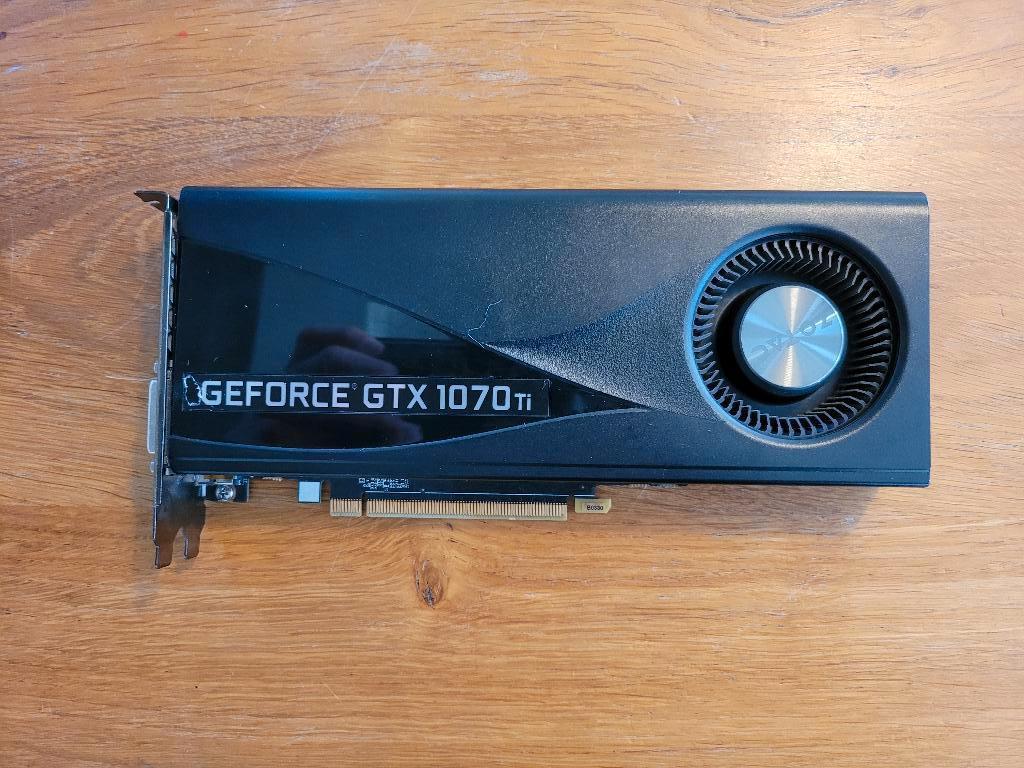Zotac GTX 1070 TI, PCI-Express 3, HDMI, Ophalen of Verzenden, Nvidia