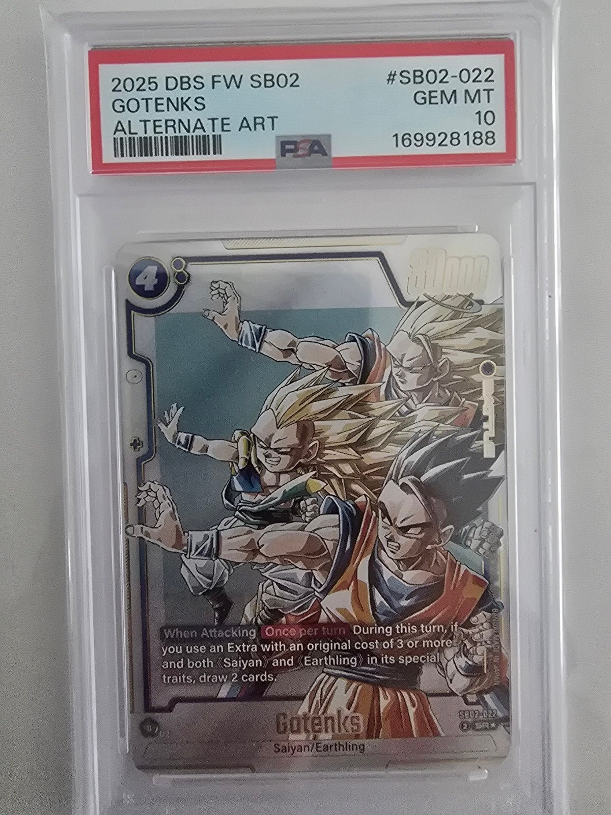 Gotenks Psa10, Ophalen, Zo goed als nieuw
