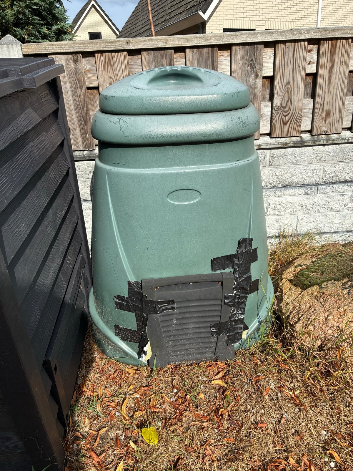 Gebruikt compostvat voor uw tuin, Ophalen, Gebruikt