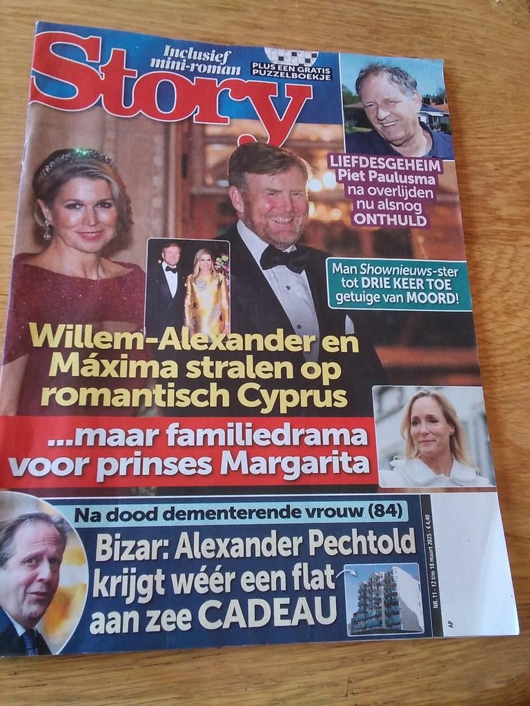 Story tijdschrift nr 11   2025, Ophalen of Verzenden, Zo goed als nieuw, Damesbladen