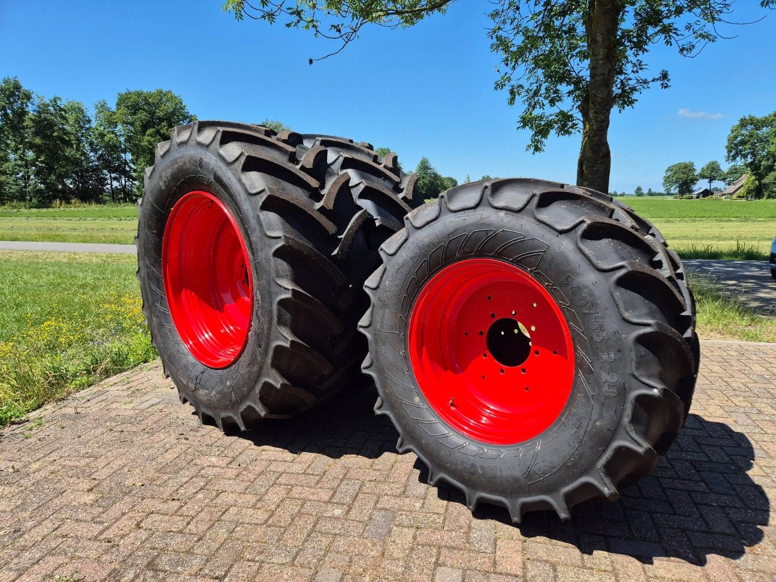 Mitas 650/65r38 540/65r28 Fendt 500, Ophalen