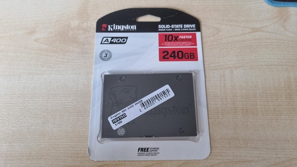 Kingston A400 SSD 240GB (20 stuks beschikbaar), Computers en Software, Harde schijven, Intern, Kingston Technology, SSD, Nieuw