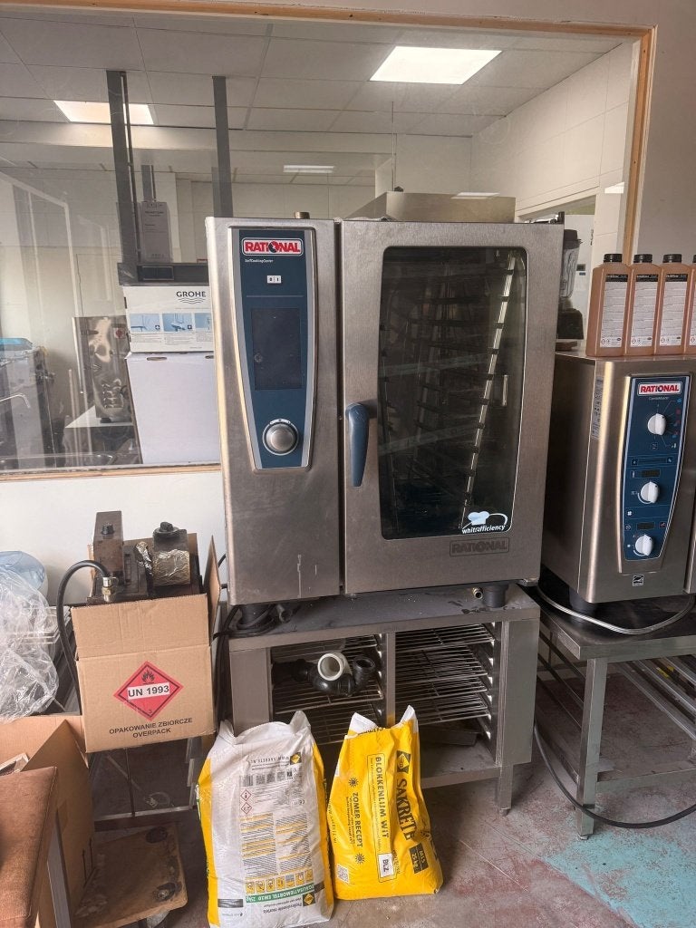 Rational combi steamer overn scc we 101g gas, Ophalen of Verzenden, Gebruikt, Ovens, Magnetrons en Steamers