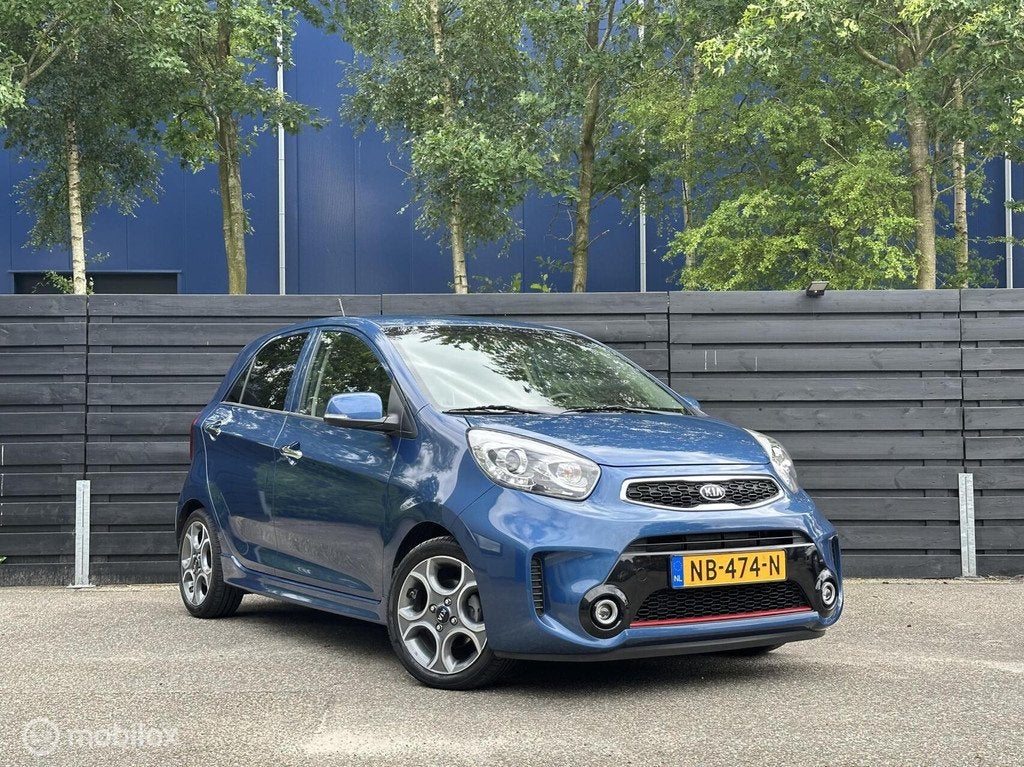 Kia Picanto 1.2 CVVT SportsLine | 2017 | 87dkm NAP |, Auto's, Kia, Bedrijf, Te koop, Picanto, ABS, Airbags, Airconditioning, Alarm