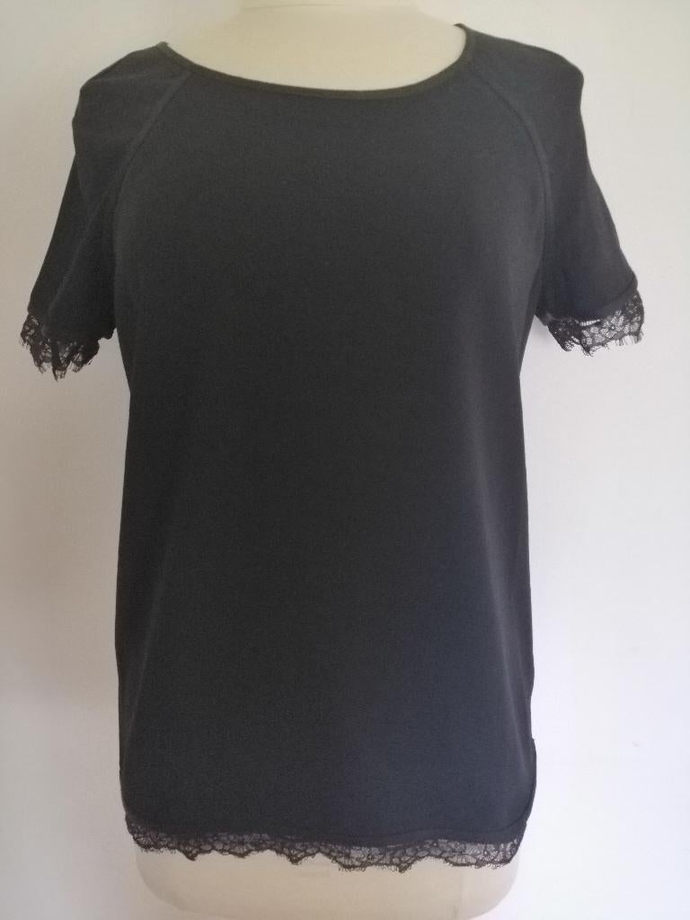 ARKET bloes zwart maat 38 - zgan -  26.8.2, Maat 38/40 (M), Zwart, Zo goed als nieuw, Maison Scotch