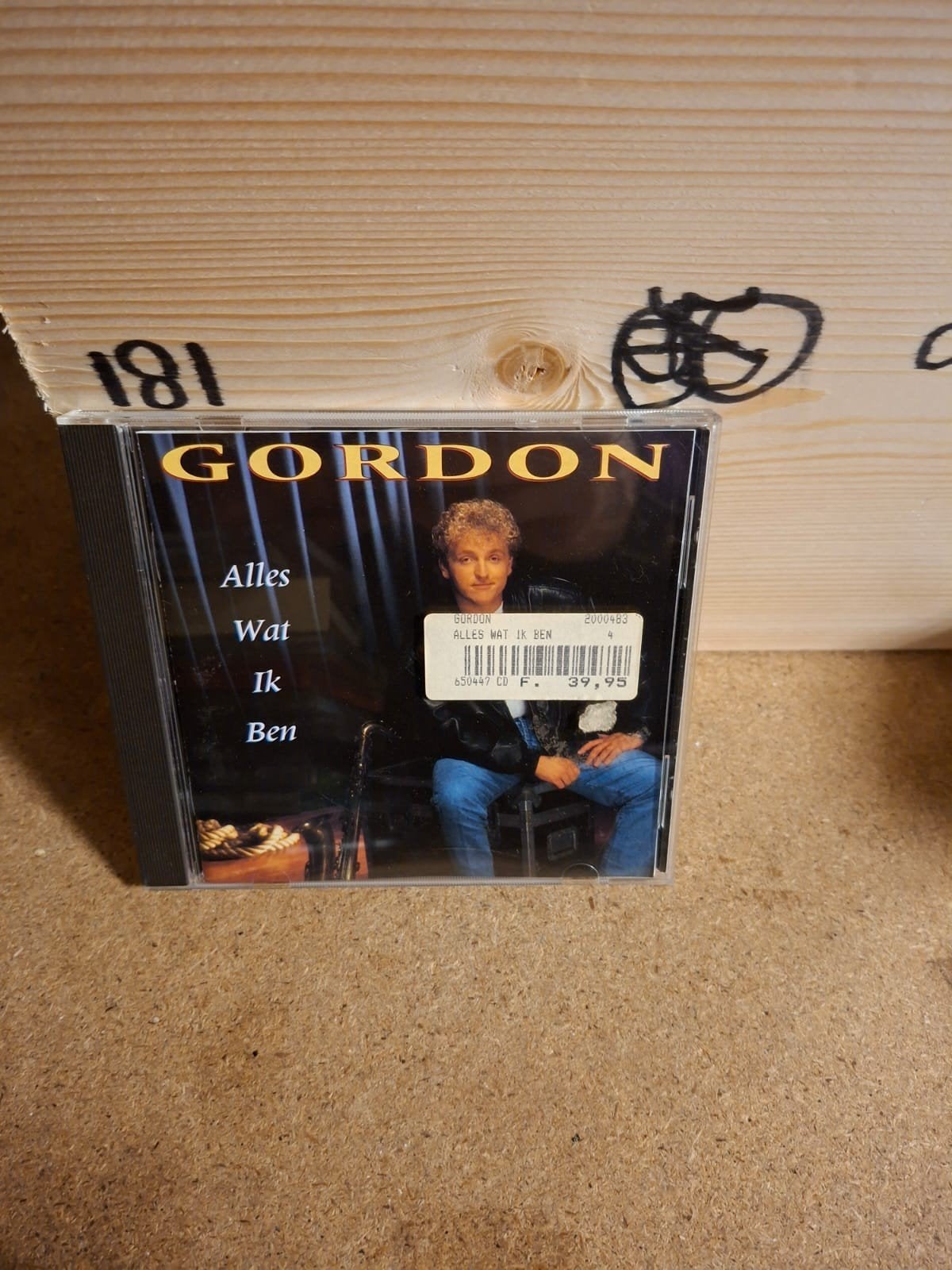 Gordon - Alles Wat Ik Ben CD, Cd's en Dvd's, Gebruikt, Ophalen of Verzenden, Pop, Inclusief doosje