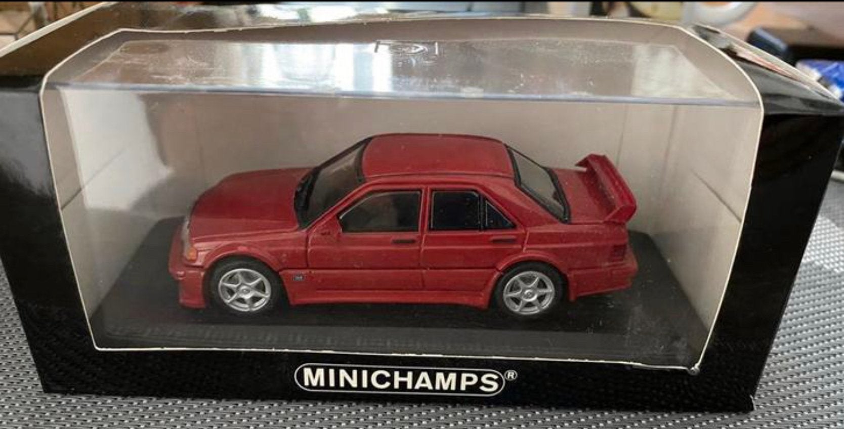 Mercedes 190 EVO 1 zeer zeldzame streetversion mint, Ophalen, Nieuw, Auto, MiniChamps