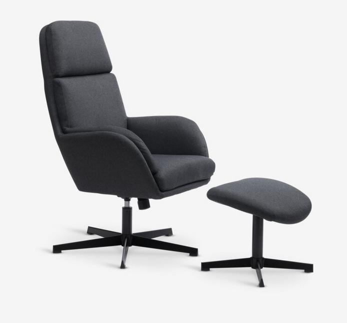 2 draaifauteuils Tankedal + 2 voetenbanken 1 prijs, Huis en Inrichting, Ophalen, Minder dan 50 cm, Nieuw, 75 tot 100 cm