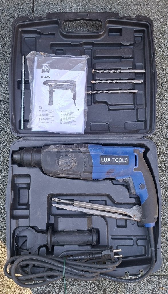 Boorhamer Lux, Boor- en/of Breekhamer, Ophalen of Verzenden, Klopboormechanisme, Gebruikt
