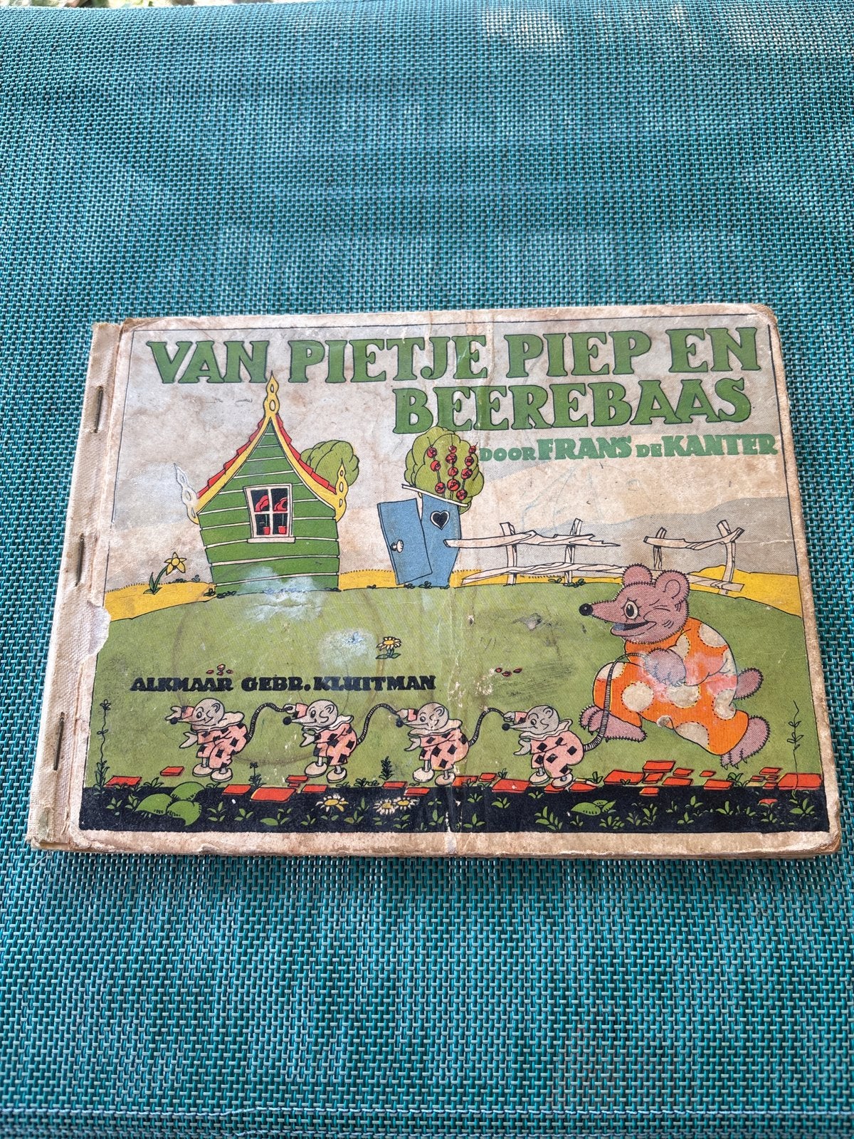 Vintage kinderboek: Van Pietje Piep en Beerebaas, Ophalen of Verzenden, Gelezen, Sprookjes