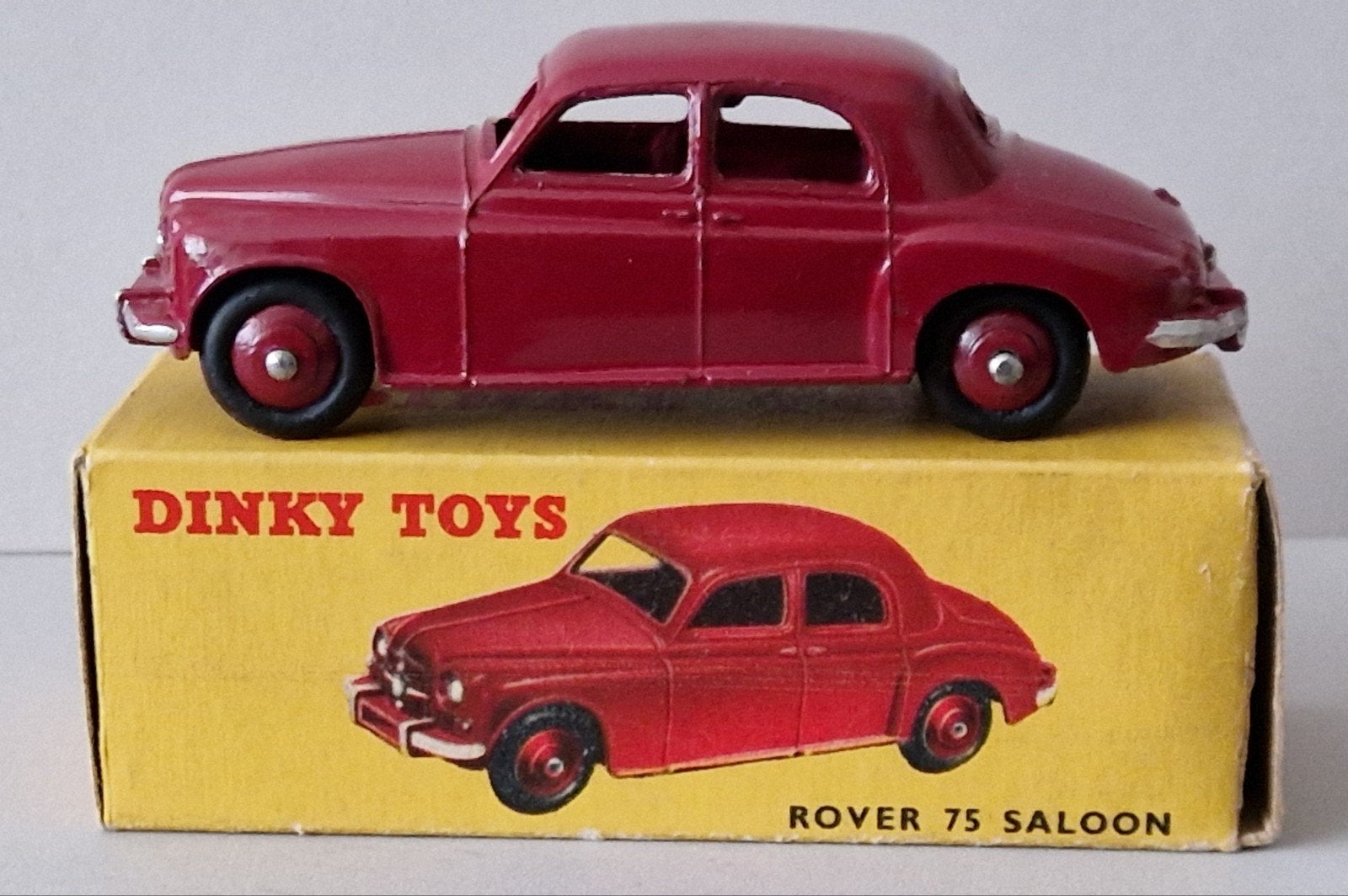Dinky Toys 156 Rover 75 Saloon, Verzenden, Zo goed als nieuw, Auto, Dinky Toys
