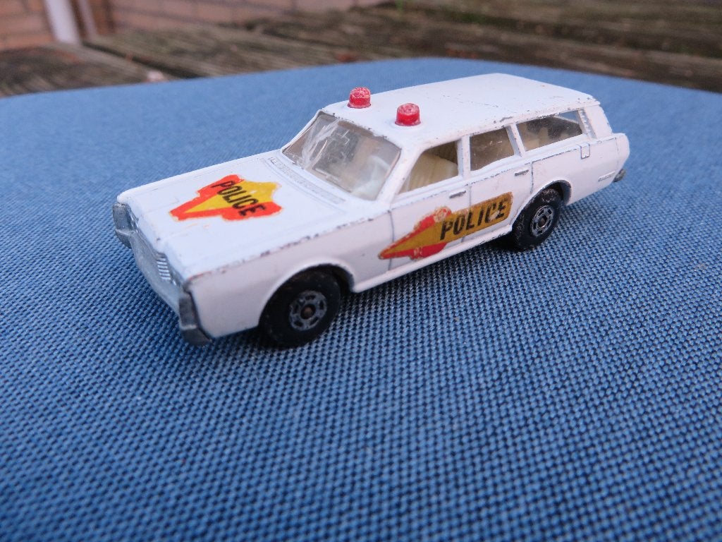 Matchbox Mercury Police Car Superfast, Ophalen of Verzenden, Gebruikt, Auto