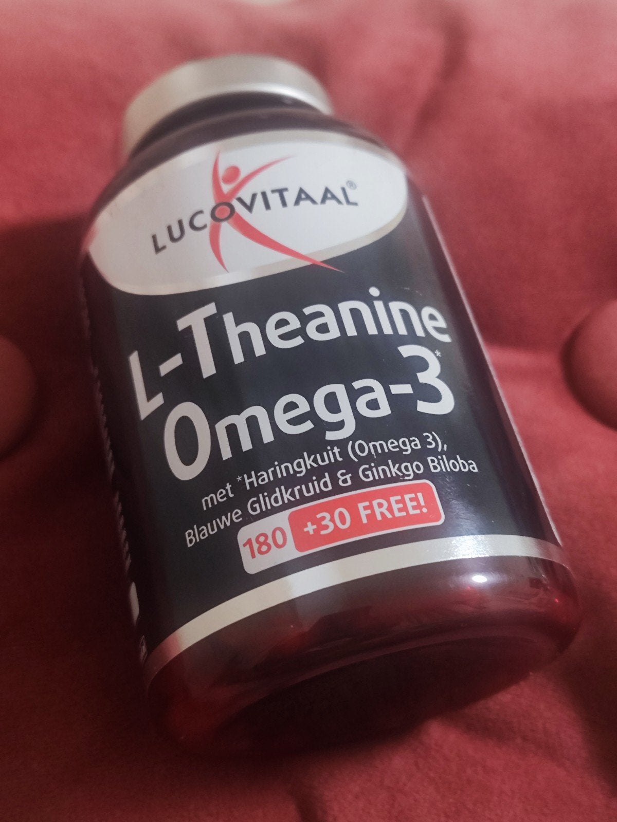 Lucovitaal L-Theanine Omega 3 Capsules | Nieuw & Verzegeld, Ophalen of Verzenden, Nieuw