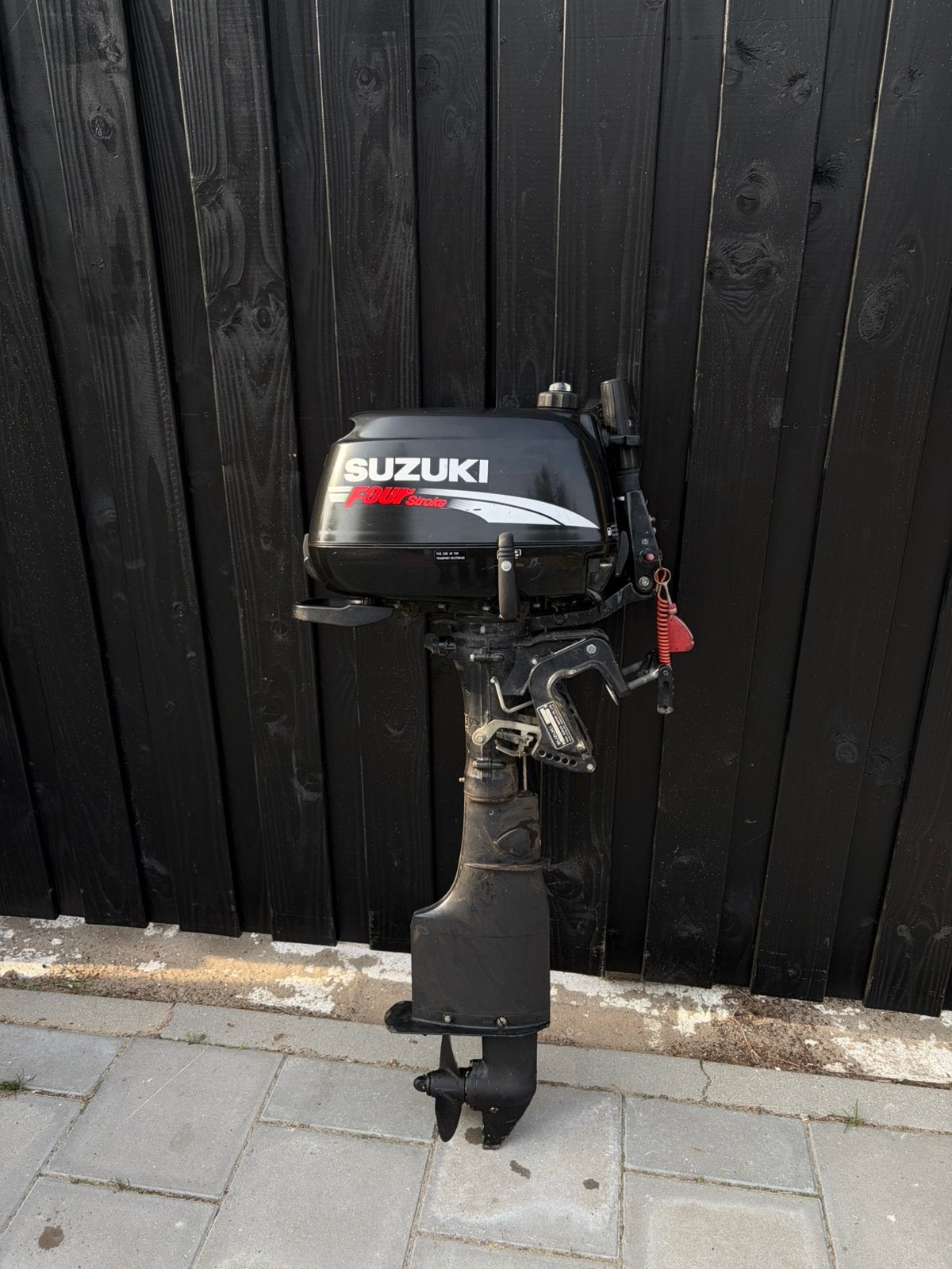 6 pk 4 takt suzuki langstaart, Ophalen, Zo goed als nieuw, Benzine, 5 tot 10 pk