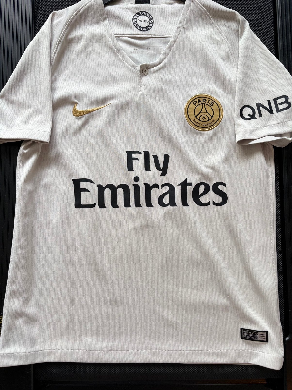 PSG uitshirt 2019 Mbappé #7, Maat M, Verzenden, Zo goed als nieuw, Shirt