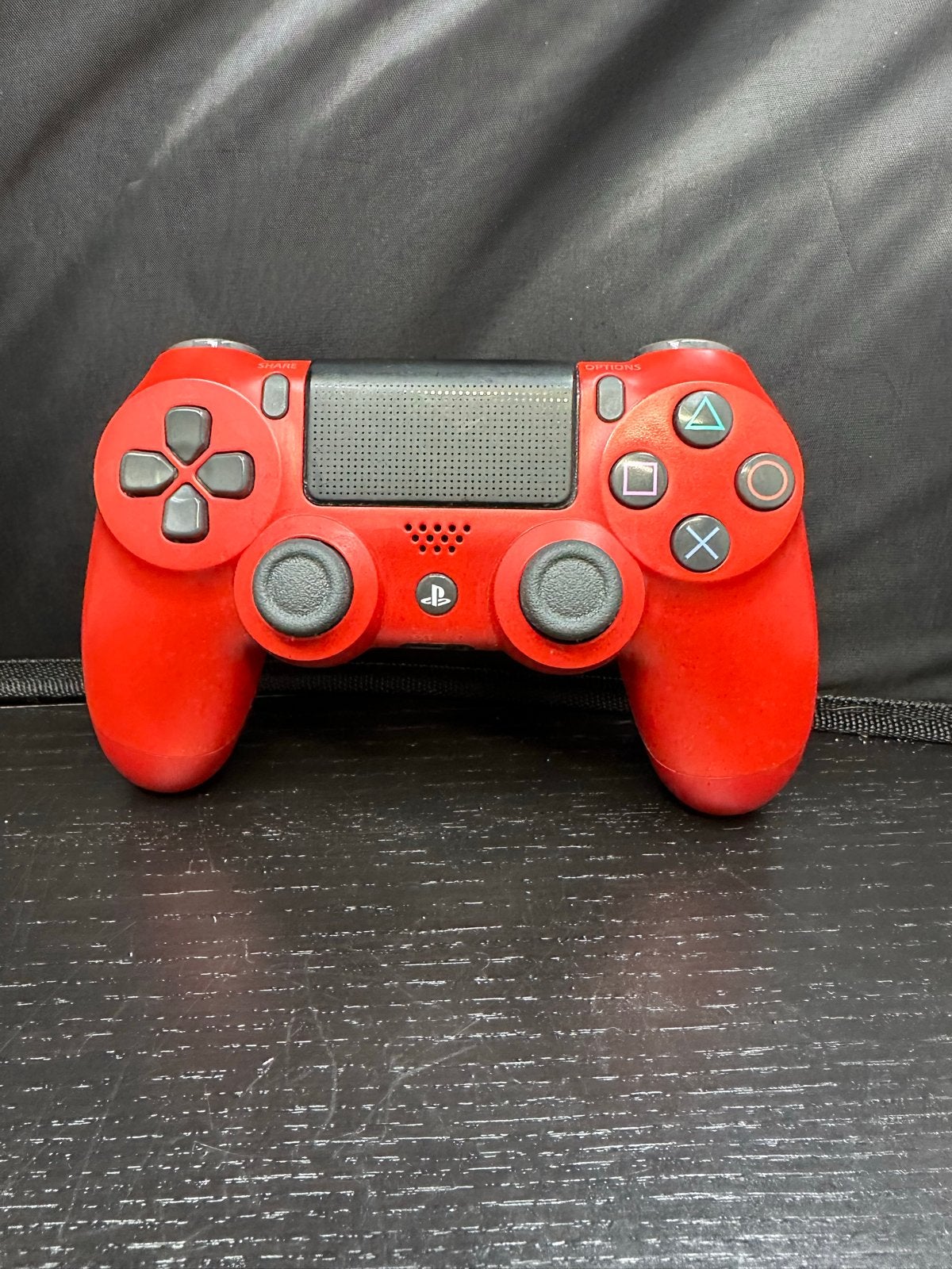 Rode Sony PlayStation 4 Controller - Zo goed als nieuw, D, Verzenden, Zo goed als nieuw, D