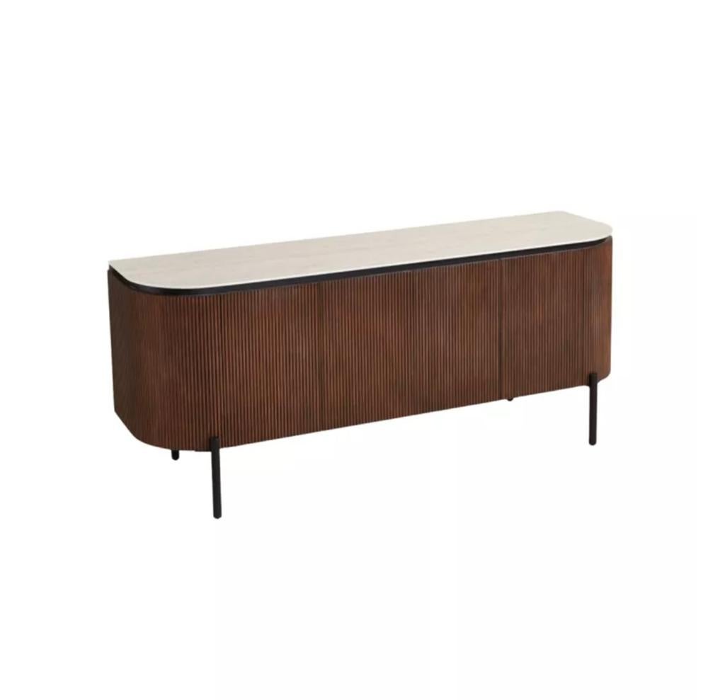 Splinternieuw dressoir en eettafel, Huis en Inrichting, Ophalen, Nieuw, 25 tot 50 cm, 150 tot 200 cm