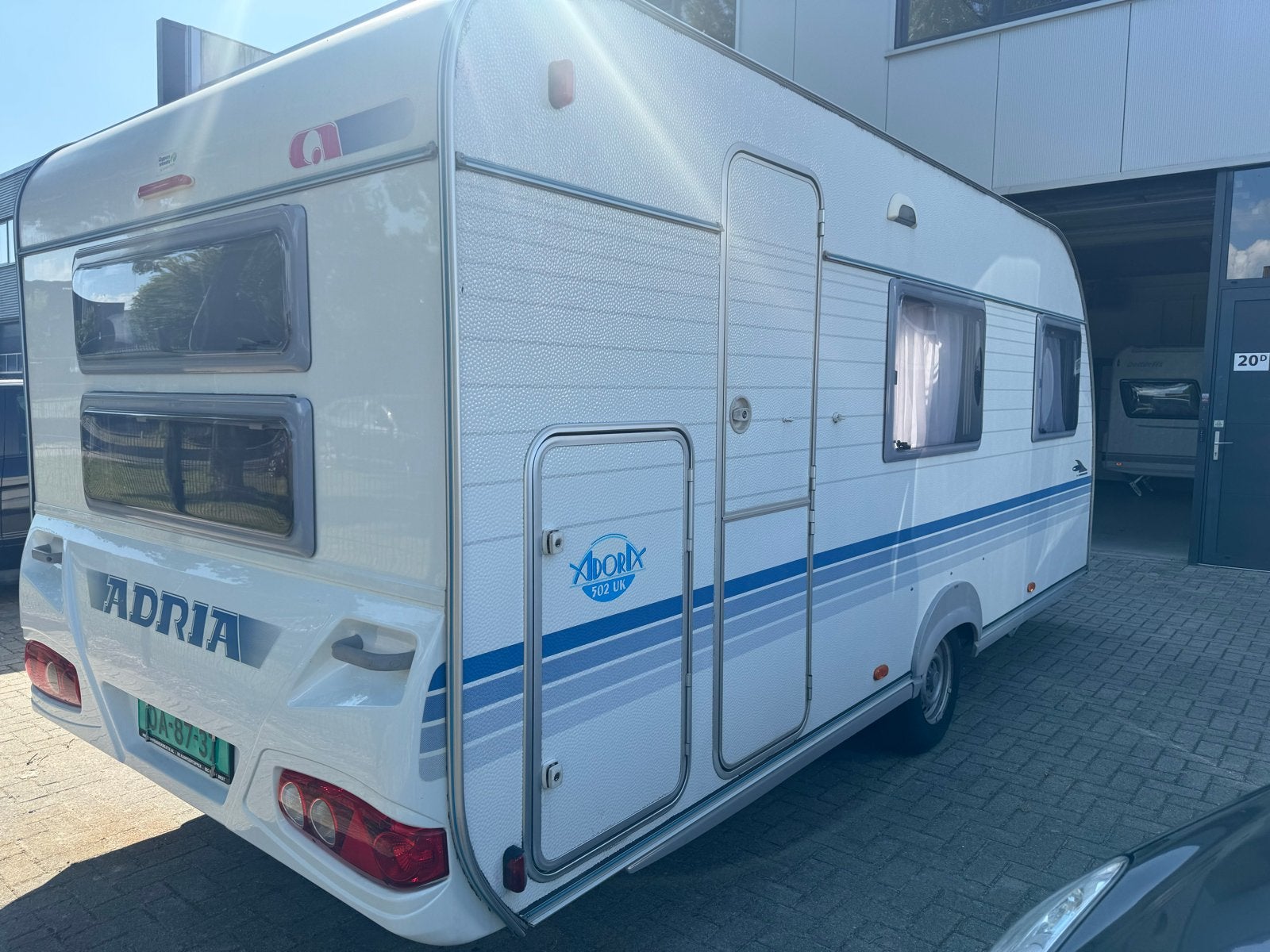 Adria adora 502 UK stapelbed 2006, Caravans en Kamperen, Caravans, Stapelbed, Rondzit, Adria, 4 tot 5 meter