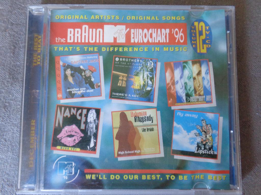The Braun MTV Eurochart ,96 deel 12, Ophalen of Verzenden, Zo goed als nieuw, Pop
