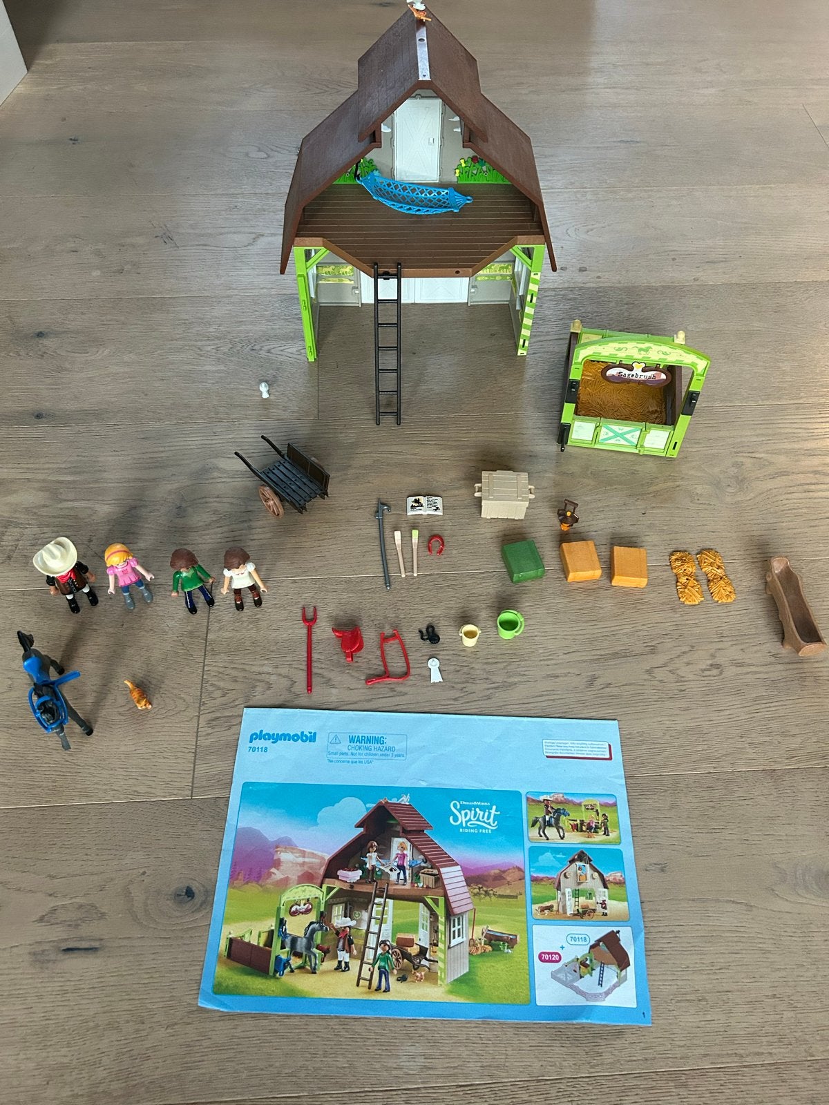 Playmobil Spirit 70118, Ophalen of Verzenden, Zo goed als nieuw