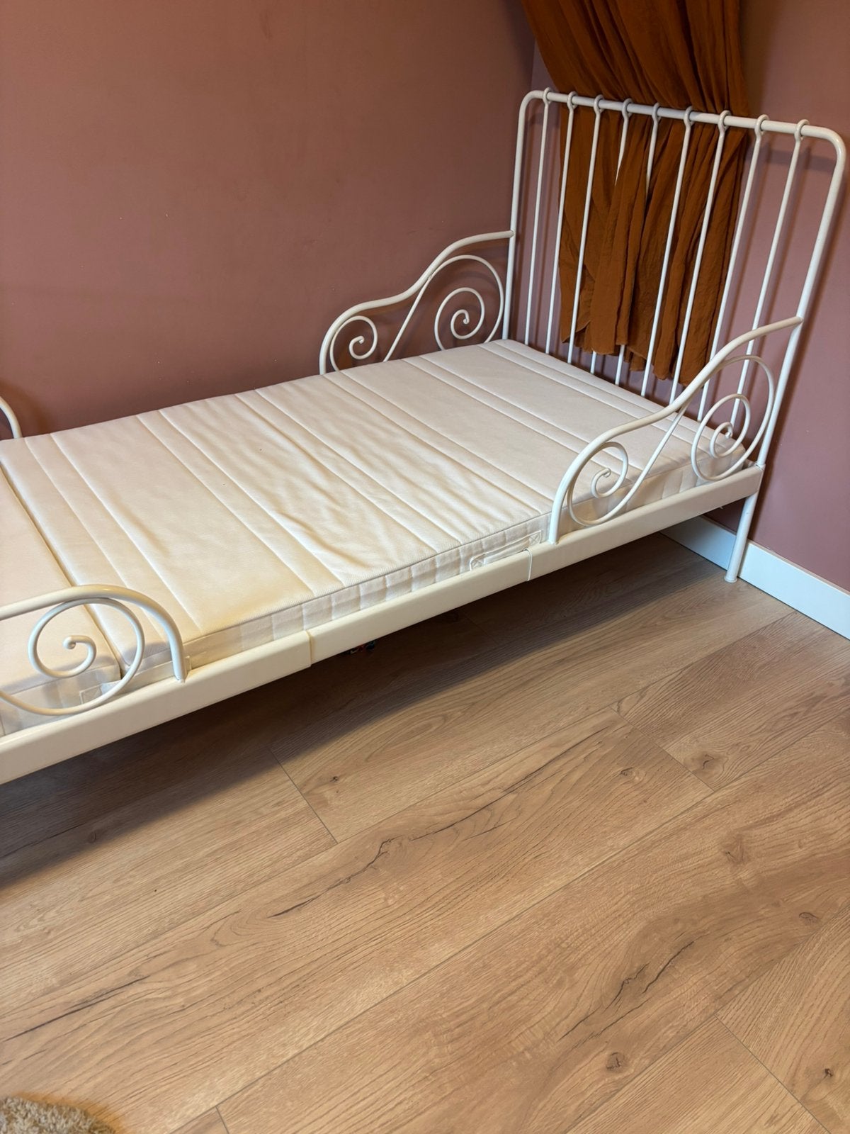 Meegroei kinderbed, Ophalen, Zo goed als nieuw, 180 cm of meer, 85 tot 100 cm