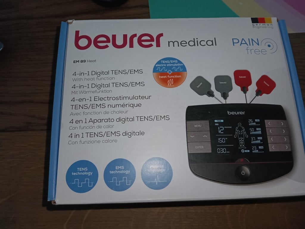 Beurer EM 89 Heat – EMS Trainer met TENS, Ophalen of Verzenden, Nieuw